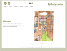Tablet Screenshot of catherinealdred.co.uk